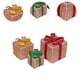 thumbnail image 4 of 3 cajas de regalo iluminadas Gloria decoración navideña adorno decorativo Oro rosa, 4 of 9
