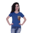 thumbnail image 1 of Moomaya T-shirt Col Rond pour Femmes Manches Courtes Poche à Sequins - 2F, 1 of 5