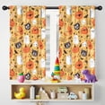 thumbnail image 5 of Blackout Kids Curtains,Cute Halloween Elements Pattern Childrens Insulated Curtains Set Of 2,Bedroom Essentials,Toddler Room Decor 42"x54", 5 of 5