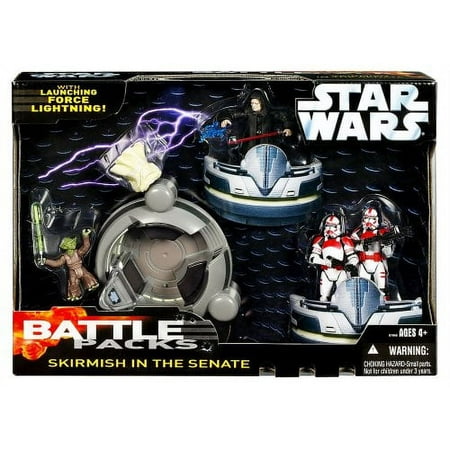 Star Wars Saga 06 Action Figure Battle Pack Skirmish in the Senate