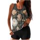 thumbnail image 2 of Traje de baño de dos piezas para mujer, trajes de baño para mujer, traje de baño de dos piezas con espalda de tirantes y estampado conservador para mujer, vestido de baño para mujer, 2 of 6