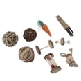 thumbnail image 3 of Chewing Toy Safe Durable Non Toxic Play Molar Combo Set for Hamsters and Rabbits, 3 of 9