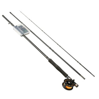 RAD Sportz Fly-Fishing Rod & Reel Combo- Starter Set with Travel Bag 