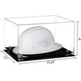 Clear Large Helmet Hard Hat Display Case