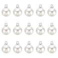 thumbnail image 1 of Unique Bargains Pendentifs Perles Fausses 10mm, Lot de 150 Perles Rondes Imitation Perle, Argent Blanc, 1 of 6