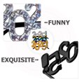 thumbnail image 4 of OULII 3Pcs Novelty Sunglasses Multi Plastic Party Decoration For New Year Party Celebration 2025 Back to School, 4 of 8