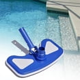 thumbnail image 1 of Pool Cleaning Head,Vacuum Head Brush Swimming Pool Cleaner Pond,Swimming Pool Cleaning Head Vacuum Head Clean, Brush Suction Cleaner Head Pond Skimmer,Weighted Triangular Triangle Shape, 1 of 9