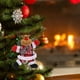 thumbnail image 3 of Decoraciones Del Árbol de Navidad Colgante Del Árbol de Navidad, Colgante de Figurina de Paño de Navidad, Colgante de Muñeca de Muñeco de Muñeco de Nieve de Santa Claus Bailando Rojo a Ajedrez, Adecua, 3 of 6