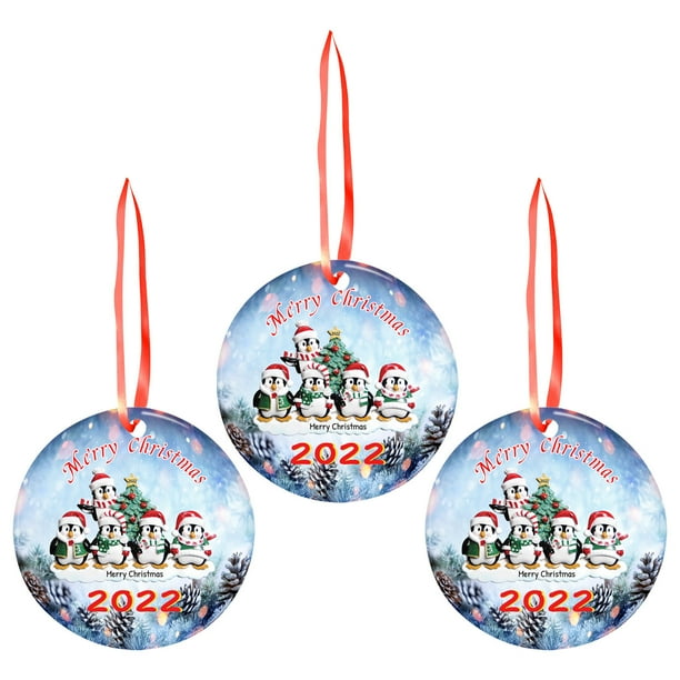 Puntoco Regalo de Navidad para ella Regalo para Navidad Colgante Decoración de árbol de Navidad 3 piezas Puntoco Puntoco-1914