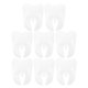 thumbnail image 4 of 8 globos para fiesta de dientes, globos de aluminio para dientes, decoraciones para fiesta de graduación de estudiantes, globos escolares blancos., 4 of 8