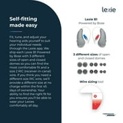 Lexie B1 Self-Fitting OTC Hearing Aids Powered by Bose | Self-fitting | Lexie Expert® Support | Replaceable Batteries