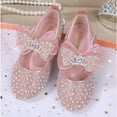 thumbnail image 2 of Toddler Flower Girl Dress Shoes Non-slip Sequin Princess Costumes Flats Shoes, 2 of 6