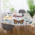 thumbnail image 6 of BZSMCE Square Tablecloth Butterfly Pattern Pattern Tableclothes, 6 of 9