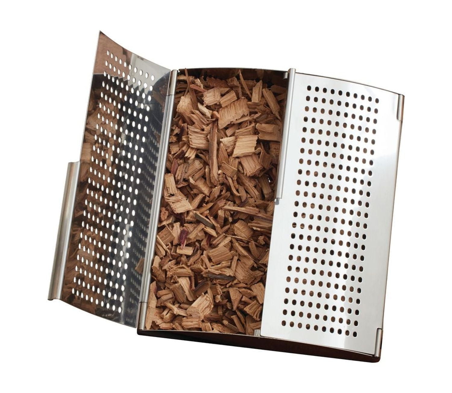 EXPERT GRILL STAINLESS STEEL SMOKER BOX, STAINLESS STEEL SMOKER BOX