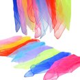 thumbnail image 2 of Opolski Women Fashion Pure Candy Color Soft Chiffon Silk Neck Scarf Square Wrap Shawl, 2 of 9