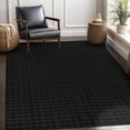 thumbnail image 2 of CAMILSON Ultra Soft High Pile Fluffy Non-Slip Indoor Area Rugs Black 8x10, 2 of 7