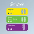 thumbnail image 5 of Stayfree Classic Pads Super Long without Wings, Unscented, (2 pack of 22 Ct), 5 of 5