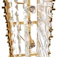 thumbnail image 6 of CWI Lighting Deco 9 Light Contemporary Metal Pool Table Light in Medallion Gold, 6 of 7
