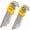 Allen Wrench Set, variant on Long Arm Torx Star Allen Wrench Set, Star Key Set T10-T50, Hex Key Set Chrome Vanadium Steel(Cr-V), Tamperproof TORX L- Key Set (9-Piece)