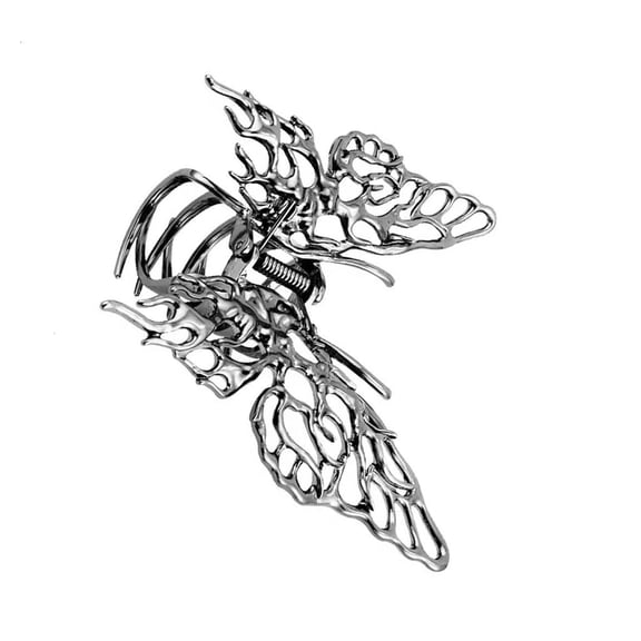 Butterfly Metal Hair Clip Claw Elegant Barrettes For Women Girls Hair Accessory
