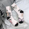 thumbnail image 5 of Vsdgher Beautiful Butterfly Crew Socks for Men & Women, Breathable Casual Athletic Ankle Socks, 5 of 6