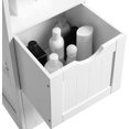 thumbnail image 6 of Kanstar 53" Bathroom Tall Cabinet, Linen Tower, Floor Storage Cupboard, with 2 Drawers and 3 Open Shelves, 6 of 7