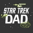 thumbnail image 2 of Men's Star Trek: The Original Series Dad Graphic Tee Charcoal Heather Medium, 2 of 5