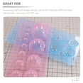 thumbnail image 3 of 2pcs Plastic Clay Making Tools DIY Clay Crafts Tool Half Ball Mini Clay Craft Molds, 3 of 8