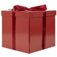 thumbnail image 1 of Caja de regalo Jaywayang, 25 cm, roja, grande, con cinta en la tapa, 1 of 6