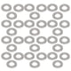 thumbnail image 2 of 1000pcs 304 Stainless Steel Washer Flat Gasket Hardware Fastener Parts Accessory M8, 2 of 5