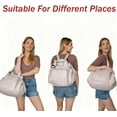 thumbnail image 5 of Everyday Bags for Women, Multifunctional Travel Organizer Bag with 15 Smart Compartments, 5 of 7