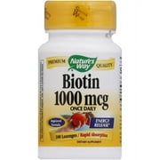 Nature's Way Biotin Lozenges, 100 CT