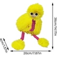 thumbnail image 4 of Marionette Ostrich,Plush Marionettes String Puppets | Ostrich Plush With Realistic Facial Expressions Child Educational Toys Bird String Puppet, 4 of 5