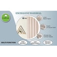 thumbnail image 2 of GFI LINEN CLUBS- Linen Rich, 50 x 108 Inch, Natural, Reverse Tab / Rod Pocket Curtains, Window Panels, Curtain Drapes Panels, Bedroom Curtains, Set of 2., 2 of 7