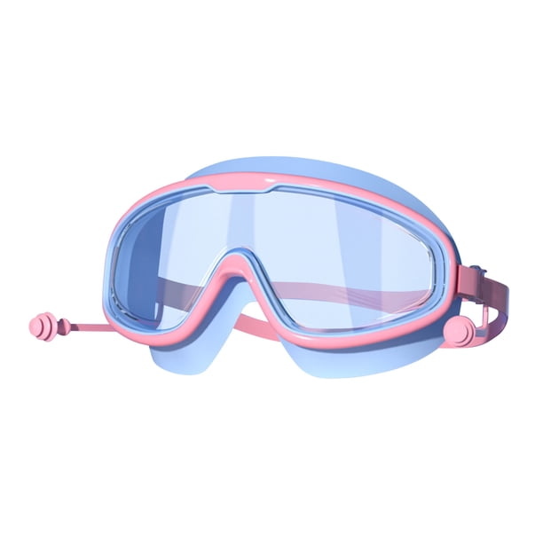 Gafas de Natación para Niños Gafas de Natación con Marco Grande, Impermeable de Alta Definición Y Protección Ocular, Equipo de Gafas de Natación de Moda para Estudiantes