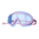 thumbnail image 2 of Gafas de natación Marco grande HD antiempaña, protección impermeable para los ojos • Lentes inquebrantables • Sellado de silicona suave • Correa ajustable • Azul • Equipo para piscina, 2 of 3