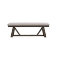 thumbnail image 3 of Intercon Furniture Hearst 59" Transitional Wood Backless Bench in Brown, 3 of 4
