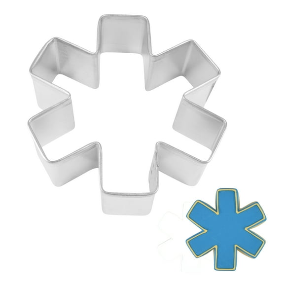 R&M International Asterisk 3" Cookie Cutter