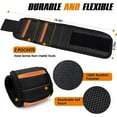 thumbnail image 4 of Magnetic Wristband with Strong Magnets Holds Screws Nails Drill Bit Organizer ,Easy to Operate, 4 of 8