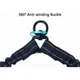 thumbnail image 5 of HongchunDouble Dog Leash for 2 Dogs,Dog Leash,Double Dog Leash 360° Tangle-free, Multifunctional Detachable Leash,Elastic Material Shock Absorption black -, 5 of 5
