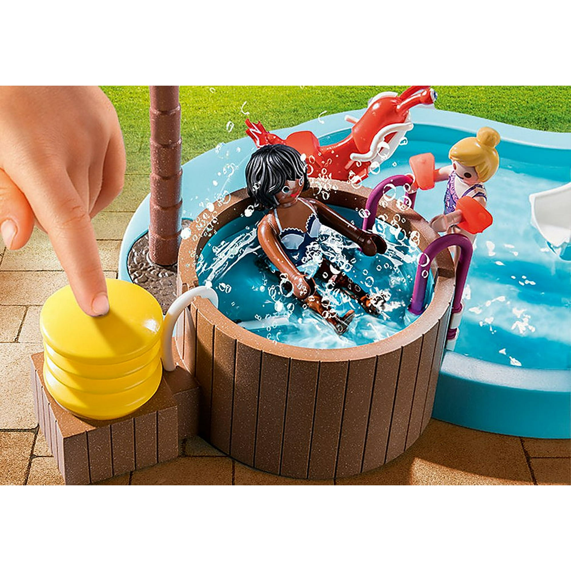 Playmobil nonstretch baby pool with slide