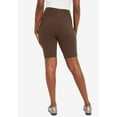 thumbnail image 2 of Jessica London Women's Plus Size Everyday Stretch Cotton Bike Short, 2 of 6