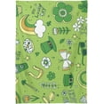 thumbnail image 2 of GZHJMY St. Patrick's Day Clover Tablecloth, Rectangle Waterproof Washable Polyester Table Cover for Picnic Dinner Holiday Party Decor, 60 x 120 Inch, 2 of 7