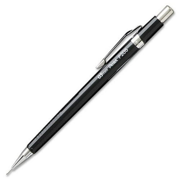 Pentel Sharp Automatic Pencils #2 Lead - 0.5 mm Lead Diameter - Refillable - Black Barrel - 1 Each