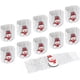 thumbnail image 1 of Paquete de 10 servilleteros navideños, servilleteros con forma de diamante aptos para la decoración de la mesa de la cena de la fiesta de Navidad (muñeco de nieve), 1 of 3