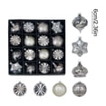 thumbnail image 3 of Kbndieu 24PCS Gray Christmas Balls Christmas Tree Decorations Ornaments, Shatterproof Xmas Bulbs, Plastic Xmas Hanging Ornament Ball for Holiday Party Wreath Garlands Trees, 3 of 6