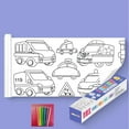 thumbnail image 1 of OUSITAID Rouleau de Graffiti Long pour Enfants Motifs Multiples Toile Créative pour Éducation Précoce Jouet de Dessin, 1 of 3