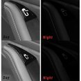 thumbnail image 3 of Car Door Open Exit Sticker Decal Interior Decoration Open Button Reminder Fit for Tesla Model 3, 3 of 6