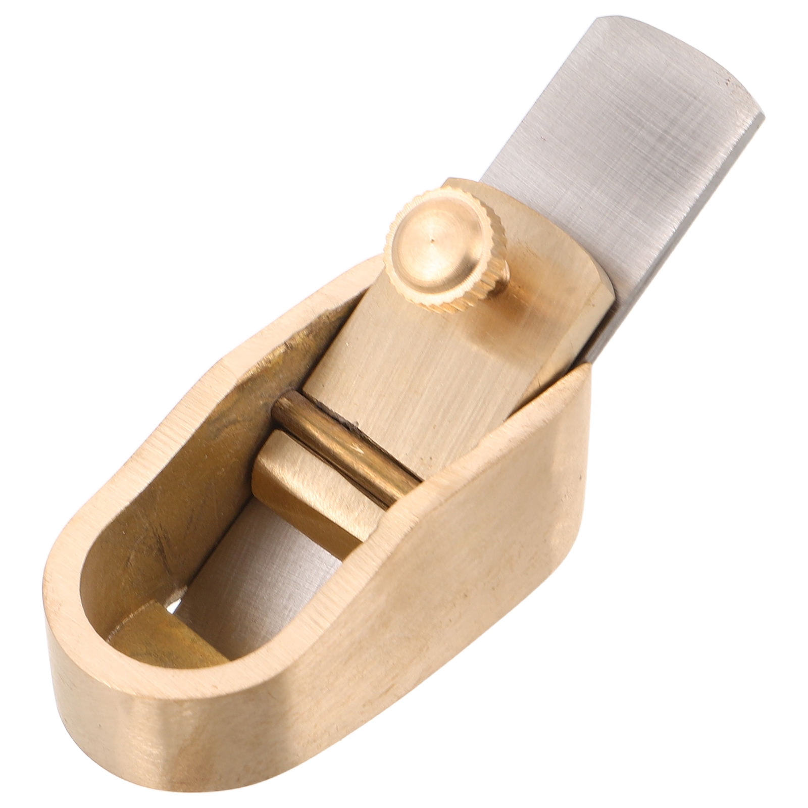 HEALEEP Violin Thumb Planer Mini Brass Wood Cutter for Fine Fingerboard Adjustment