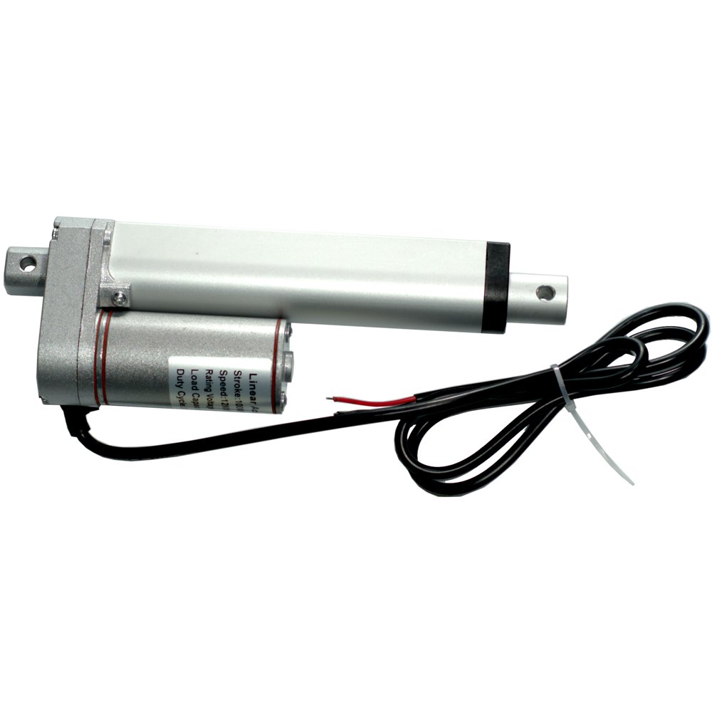 Heavy Duty Linear Actuator 4 Inch Stroke 12 Volt DC 225 Pound Max Lift